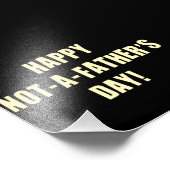 父の日が幸せではない フォトプリント            (角)