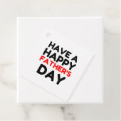 父の日が楽しい フェイバータグ (インサイチュ)