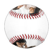 父の日すぐにパパ2の写真パーソナライズされた 野球ボール (裏面)