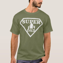 父の日すごいスーパーヒーローへのパパ