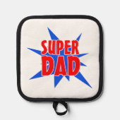 父の日すごいパパ 鍋敷き (正面)