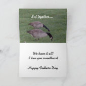 父の日すべて夫のカード カード (内部)