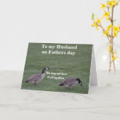 父の日すべて夫のカード カード (黄色い花)