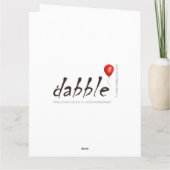 「父の日だって聞いたんだけど」カード カード (裏面)