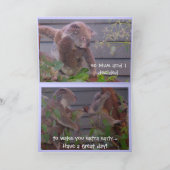 父の日だ カード (内部)