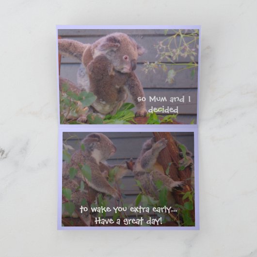 父の日だ カード (内部)