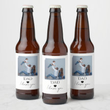 父の日と写真とパパ、私はあなたを愛している