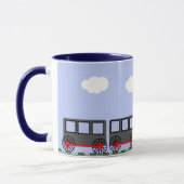 父の日と列車 マグカップ (左)
