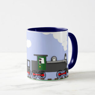 父の日と列車 マグカップ