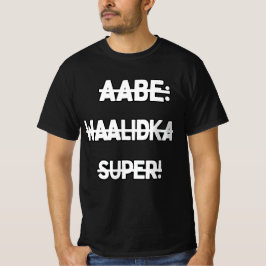 父の日にも最適！最高の父さん Typography Tシャツ
