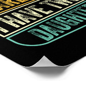 父の日に二人の娘 ポスター (角)