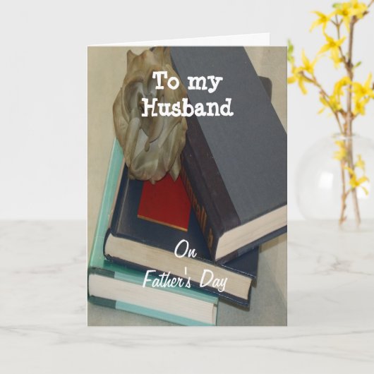 父の日に夫に カード (黄色い花)