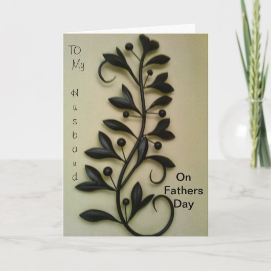 父の日に夫に カード (正面)