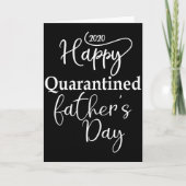 父の日に検疫された人 カード (正面)