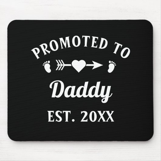 父の日に父に昇進する マウスパッド (正面)