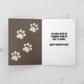 父の日に猫から猫パパを探す カード (内部)