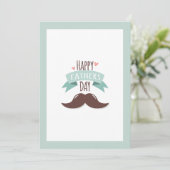 父の日のあいさつカード 招待状 (スタンド正面)