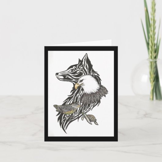 父の日のおじいさん カード (正面)