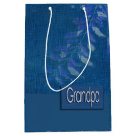 父の日のおじいちゃんのために ミディアムペーパーバッグ