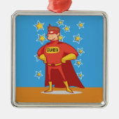 父の日のおじいちゃん メタルオーナメント (正面)