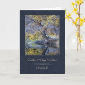 父の日のおじさんカード カード (黄色い花)