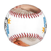 父の日のおめでとうカスタム 野球ボール (裏面)