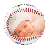 父の日のおめでとうカスタム 野球ボール (正面左)