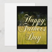 父の日のおめでとうカード シーズンカード (正面/裏面)