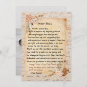 父の日のおめでとうカード シーズンカード (正面/裏面)