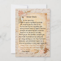 父の日のおめでとうカード