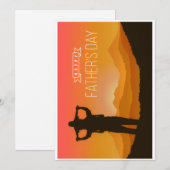 父の日のおめでとうカード シーズンカード (正面/裏面)