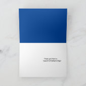 父の日のお祝いグリーティングまたはノートカード カード (内部)