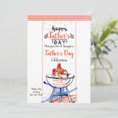 父の日のお誘い 招待状 (スタンド正面)