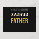 父の日のことわざおもしろいギフト ポストカード (正面)