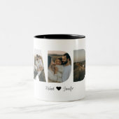 父の日のためにダダダフォトコラージュマグカップ ツートーンマグカップ (中央)