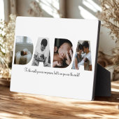 父の日のためのダダフォトコラージュのプラーク フォトプラーク