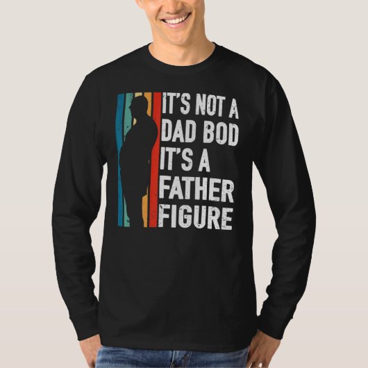 父の日のためのパパbod父姿 男性へ tシャツ (正面)
