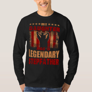 父の日のためのメス私の娘は伝説的なサイトを持っている Tシャツ