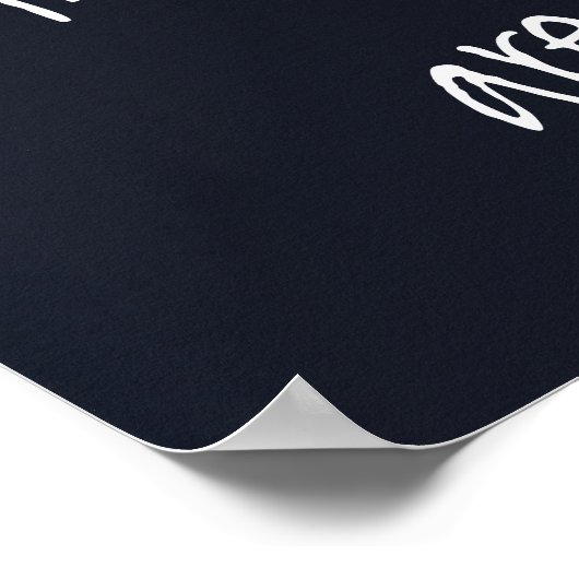 父の日のための正しい人の聖書の節 ポスター (角)