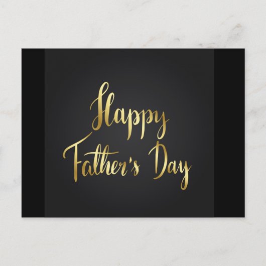 父の日のはがき ポストカード (正面)