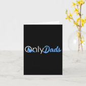 父の日のみ お父さん 面白い Onlydads パパ お父さん 名言 カード (黄色い花)
