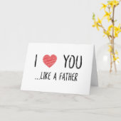 父の日のように カード (黄色い花)