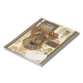 父の日のエアデール ノートパッド (回転)