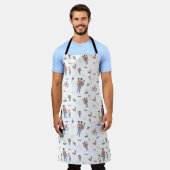 父の日のエプロン エプロン (着用した状態)