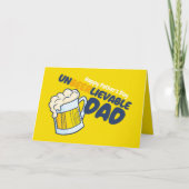 父の日のカスタマイズ | 信じられないお父さん カード (正面)