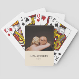 父の日のカスタム写真 トランプ