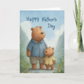 父の日のカードが増える愛 カード (正面)