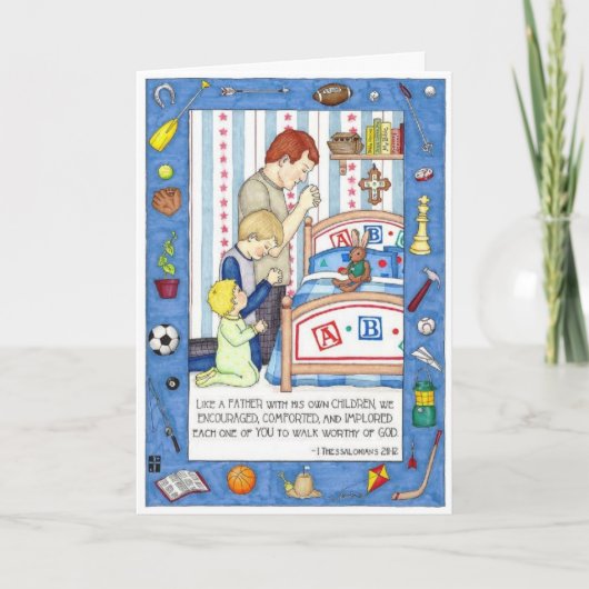 父の日のカードのように カード (正面)