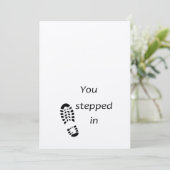 父の日のカードのステップパパ サンキューカード (スタンド正面)