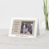 父の日のカードのステップパパ シーズンカード (裏面)